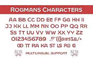 Rogmans font