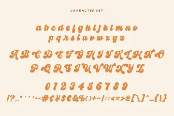 Chunky Retro font