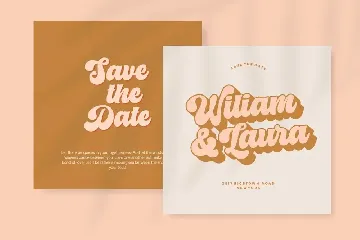 Chunky Retro font