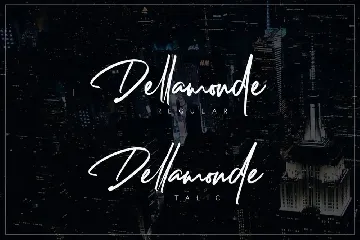 Dellamonde - Classy Script font