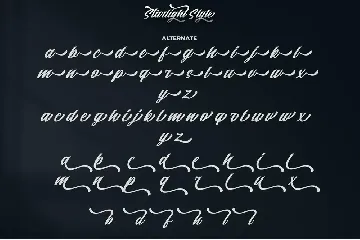 Starlight || Modern Script font