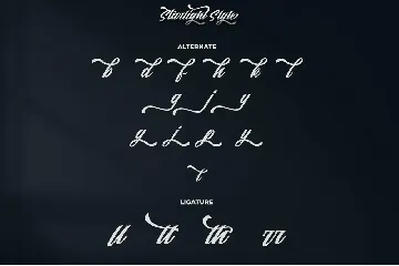 Starlight || Modern Script font