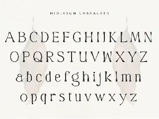 Midleson font