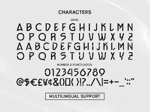 Mezzophis Typeface font