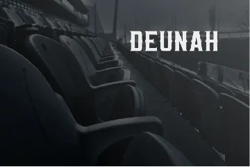 Deunah font