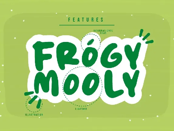 Morn Frogy Bold Display Font