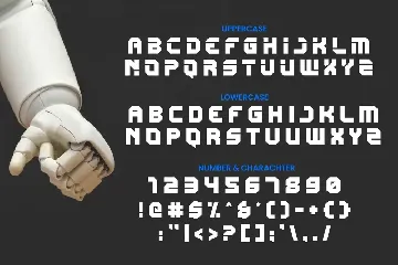 CARBON DROID - Techno Font