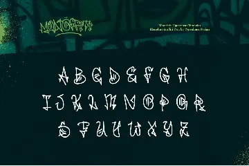 Monoffiti font