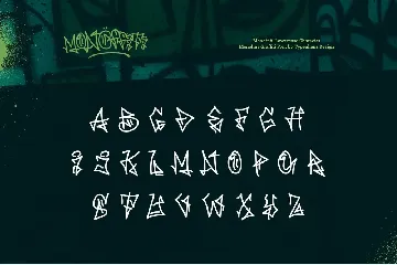 Monoffiti font