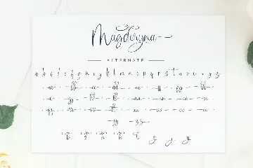 Magderyna font