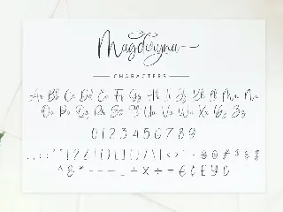 Magderyna font