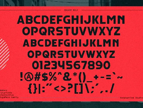 Ragnor Bold font