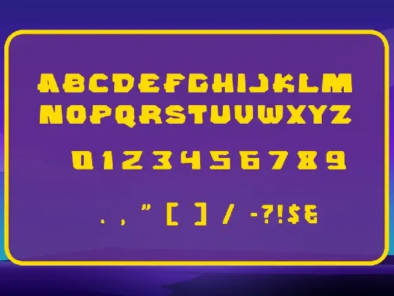 Victory Gaming Display Font