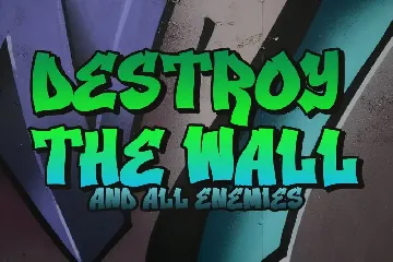 Quick Blast - Bold Graffiti font