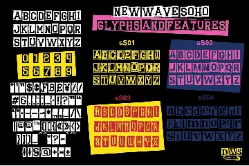 New Wave Soho font