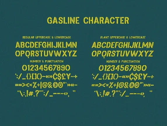 Gasline Font