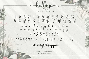 Kathiya Script font