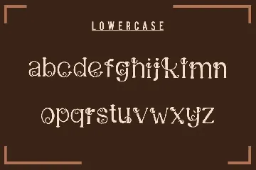 Menggolo Decorative Serif Typeface font