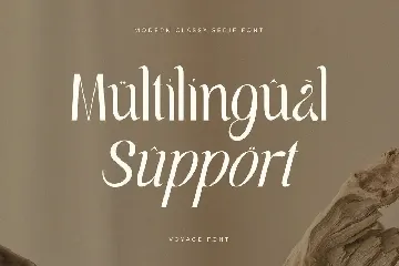 Voyage - Modern Classy Serif Font