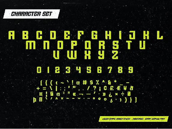 Overward - Sport Font