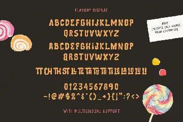 Flavory font