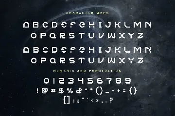 Overfield - Futuristic gaming font