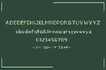 Allinead font