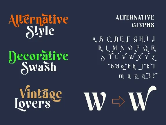 Westiva font