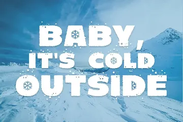 Coolest - Icy Frozen Font