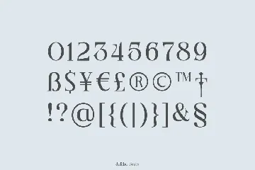 Julitho font