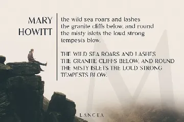 Lancea font