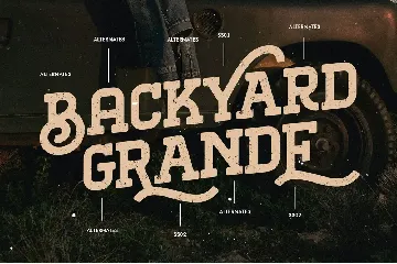 Ranmor - Vintage Slab font