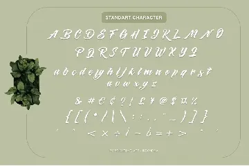 Spotless Hattaway - Calligraphy font