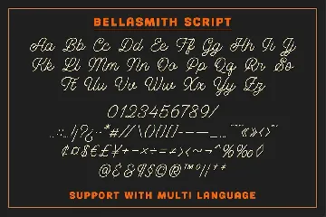 Bellasmith font