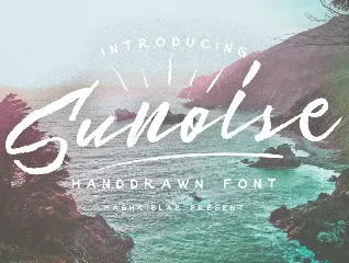 Sunoise font