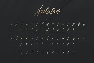 Archelaos - Elegant Script Font