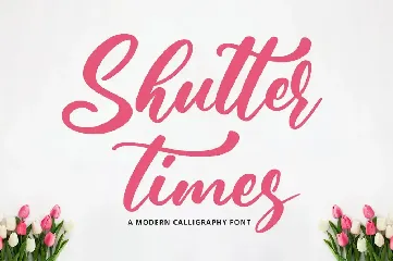 Shutter Times font