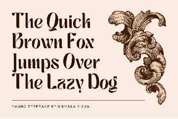 Magno - Vintage Font