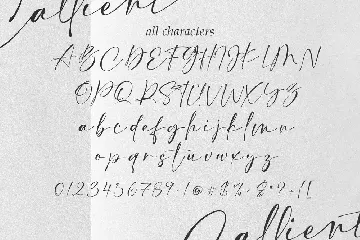 Callient font