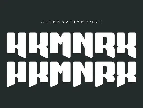 Sporing Rickmen font