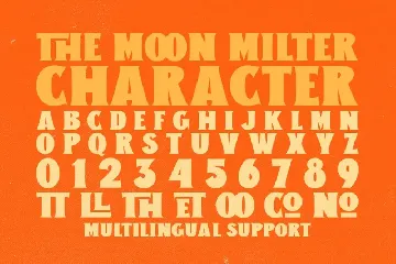 Moon Milter font