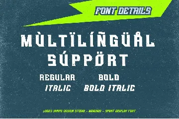 Mineros - Sport Font