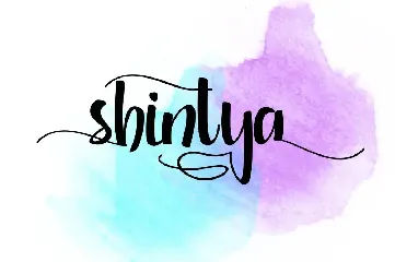 shintya font