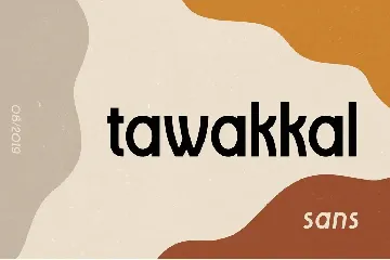 Tawakkal Sans font