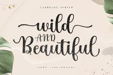 Carriage Script font