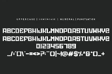 Speedy Geforce font