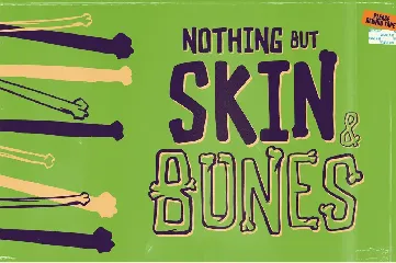 Them Bones: A Fun Novelty Font for Halloween