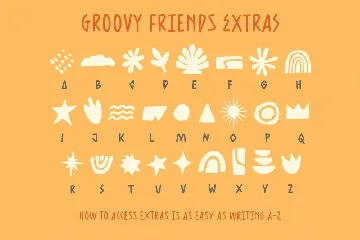 Groovy Friends font