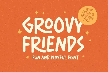 Groovy Friends font