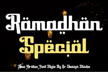 Marhaban Ramadhan font